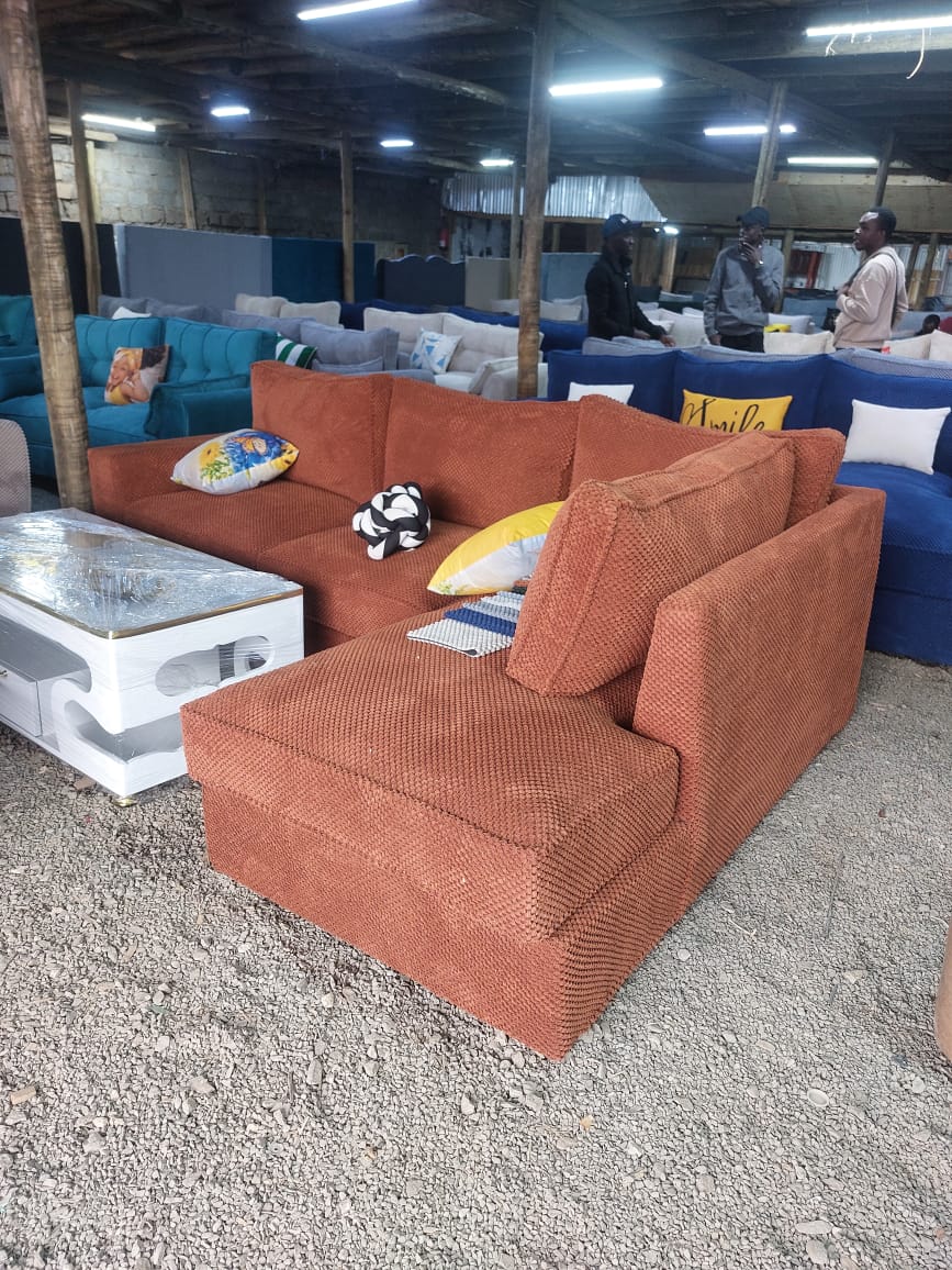 burnt orange l seat