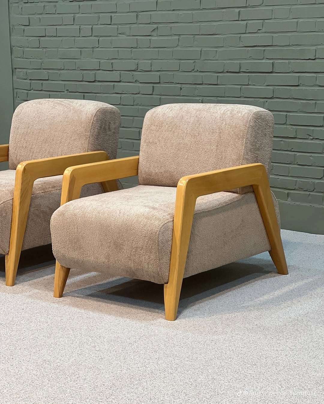 Nordic Luxe Accent Armchair