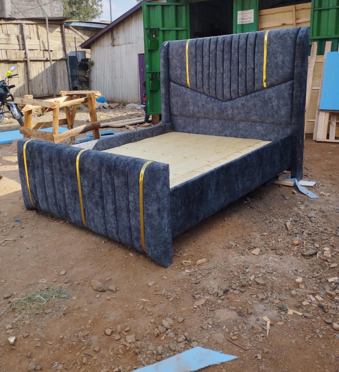 modern bed