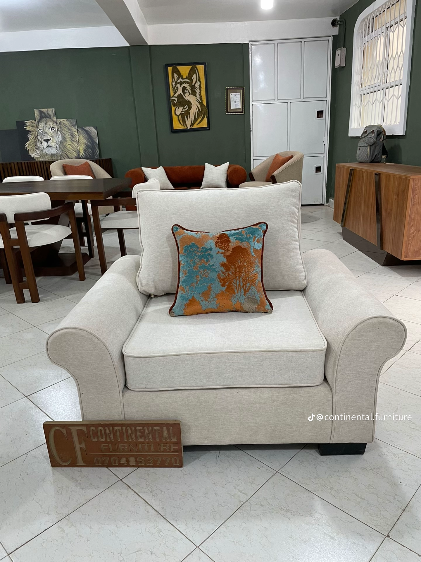 Wingback Single Seater